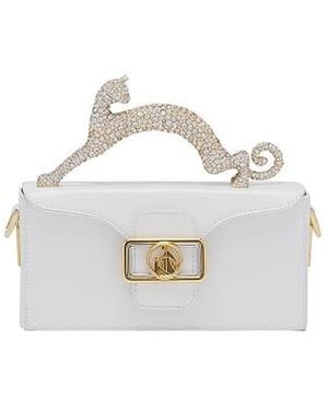 Lanvin Pencil Cat Bag - White