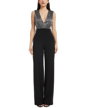 gloria front zip jumpsuit dress the population Dress The Population Gloria Jumpsuit