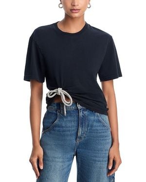 Area Crystal Knot Tee - Blue