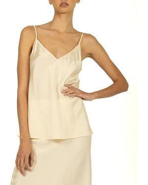 SECRET MISSION Adina Cami Top - White