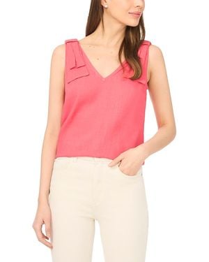 Cece Bow Shoulder Tank - Pink