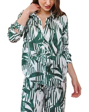 Bella Dahl Classic Button Down Shirt - Blue