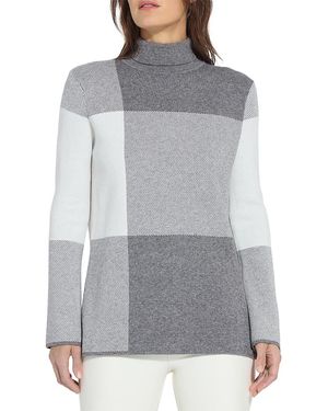 Lyssé Victoria Turtleneck Sweater - Grey