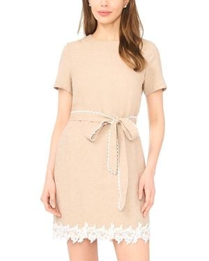 Cece A Line Mini Dress - Natural
