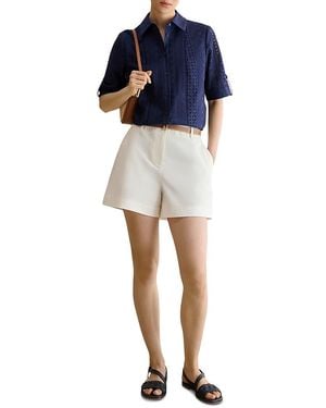 Hobbs Cristie Shirt - Blue