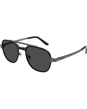 Cartier Santos Evolution Round Sunglasses, 56Mm - Multicolor