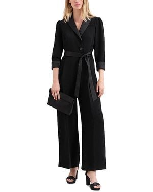 Phase Eight Kylie Tux Jumpsuit - Black