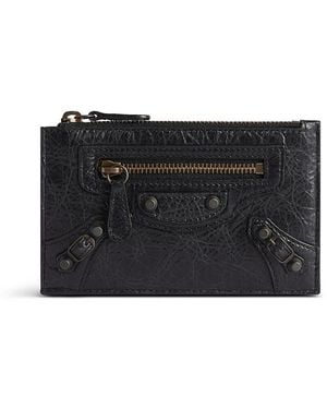 Balenciaga Le City Long Coin And Card Holder - Black