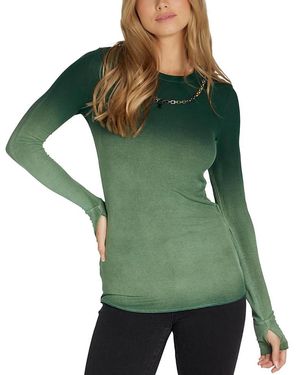 Michael Lauren Alick Vintage Top - Green