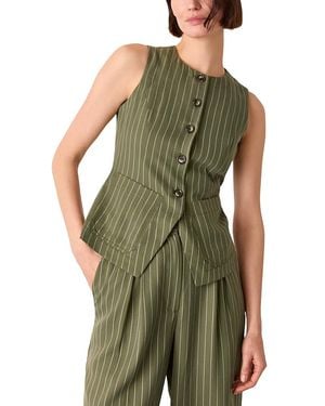 Whistles Lottie Vest - Green