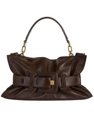 Balmain Anthem Medium Bag - Brown