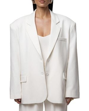 JLUXLABEL Core Standard Blazer - White
