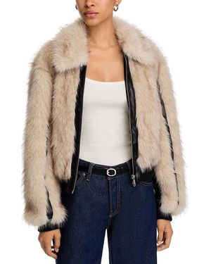 Steve Madden Charmaine Paneled Jacket - Blue