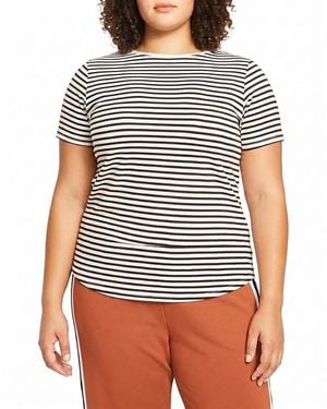 UNIVERSAL STANDARD Plus Tee Rex - White
