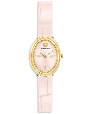 Tory Burch Oval Watch, 28Mm - White