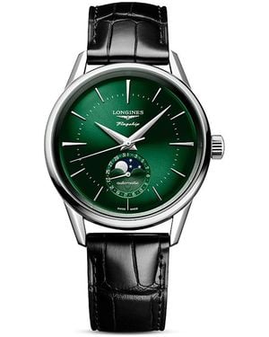 Longines Heritage Classic Watch, 38.5Mm - Green