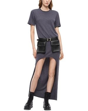 Pinko Bratislava High/Low Dress - Blue