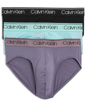 Calvin Klein Micro Stretch Wicking Briefs, Pack Of 3 - Multicolor
