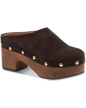 Free People Calli Studded Clogs - Brown