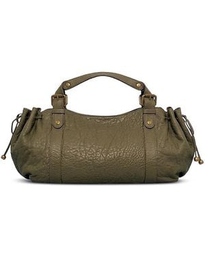 Gerard Darel 24H Leather Handbag - Green