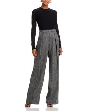 Black Halo Dante Colorblocked Jumpsuit - Black