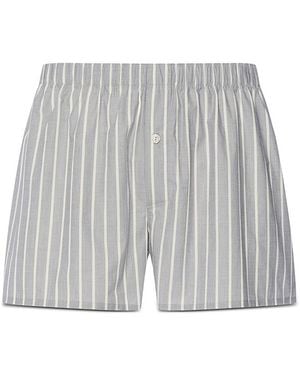 Hanro Fancy Woven Boxers - Gray