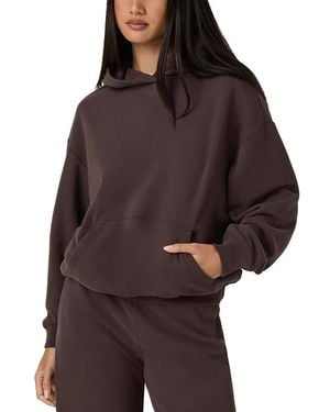 Vuori Sedona Cotton Blend Pullover Hoodie - Brown