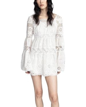 white cardigan dress Green Floral Print Ruffles Spaghetti Strap Dress With White Cardigan, Green / XS