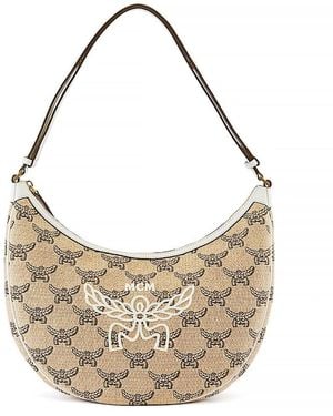 MCM Himmel Oth Medium Hobo Bag - Metallic
