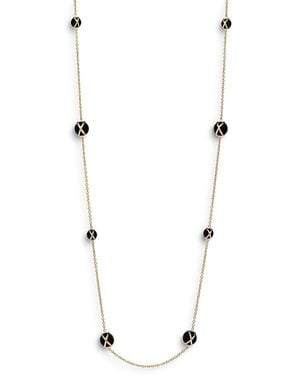 L. Klein 18K Prisma Agate Station Long Chain Necklace, 37 - Multicolor