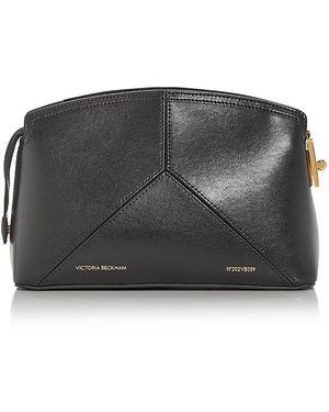 Victoria Beckham Victoria Leather Crossbody Bag - Black