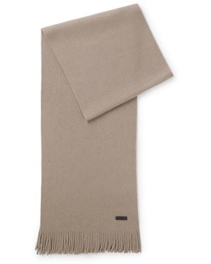 BOSS Albas Wool Raschel Knit Scarf - Multicolor