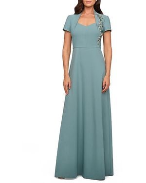 Kay Unger Fatima Gown - Blue