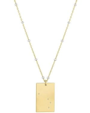 SET & STONES Zodiac Constellation Necklace - Metallic