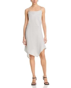 Helmut Lang Asymmetric Slip Dress - White