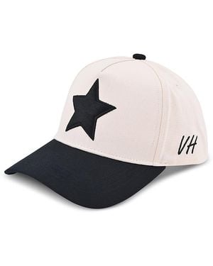 Vintage Havana Two Tone Star Trucker Hat - Multicolor