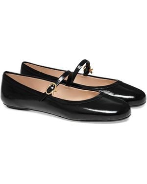Gianvito Rossi Carla Flats - Black