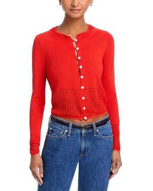 Rag & Bone Michelle Cardigan - Red
