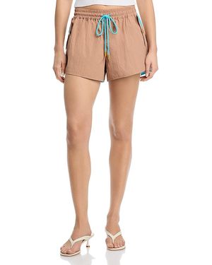 L'Agence Grayson Dolphin Shorts - Natural