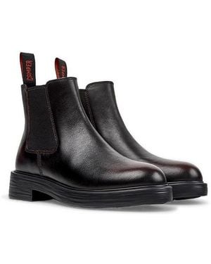 Camper Dean Leather Chelsea Boot - Black