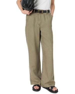 Gerard Darel Azilia Wide Leg Pants - Green