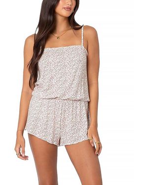 Edikted Tea Party Romper - Purple