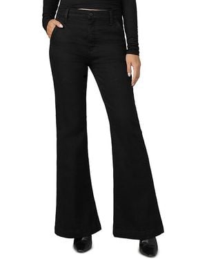 Joe's Jeans The Molly Petite High Rise Trouser Jeans - Black