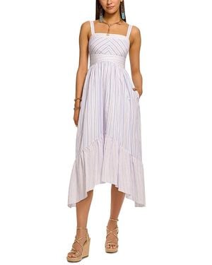 Ramy Brook Nadia Handkerchief Hem Dress - Purple