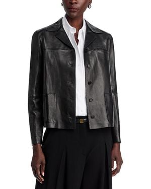 Lafayette 148 New York Leather jackets for Women | Online Sale up