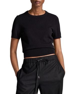 Vince Crewneck Top - Black
