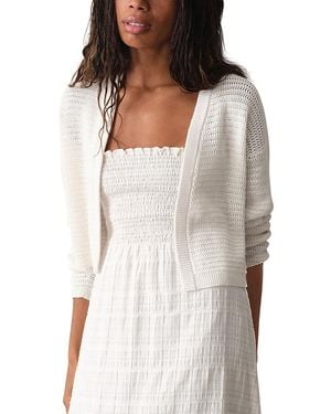 Marine Layer Anacapa Cardigan - White