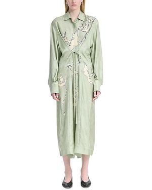 Altuzarra Floyd Maxi Dress - Green