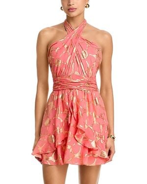 Ramy Brook Daisy Reuben Mini Dress - Red