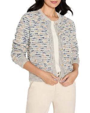 NIC+ZOE Always Shining Knit Jacket - Grey